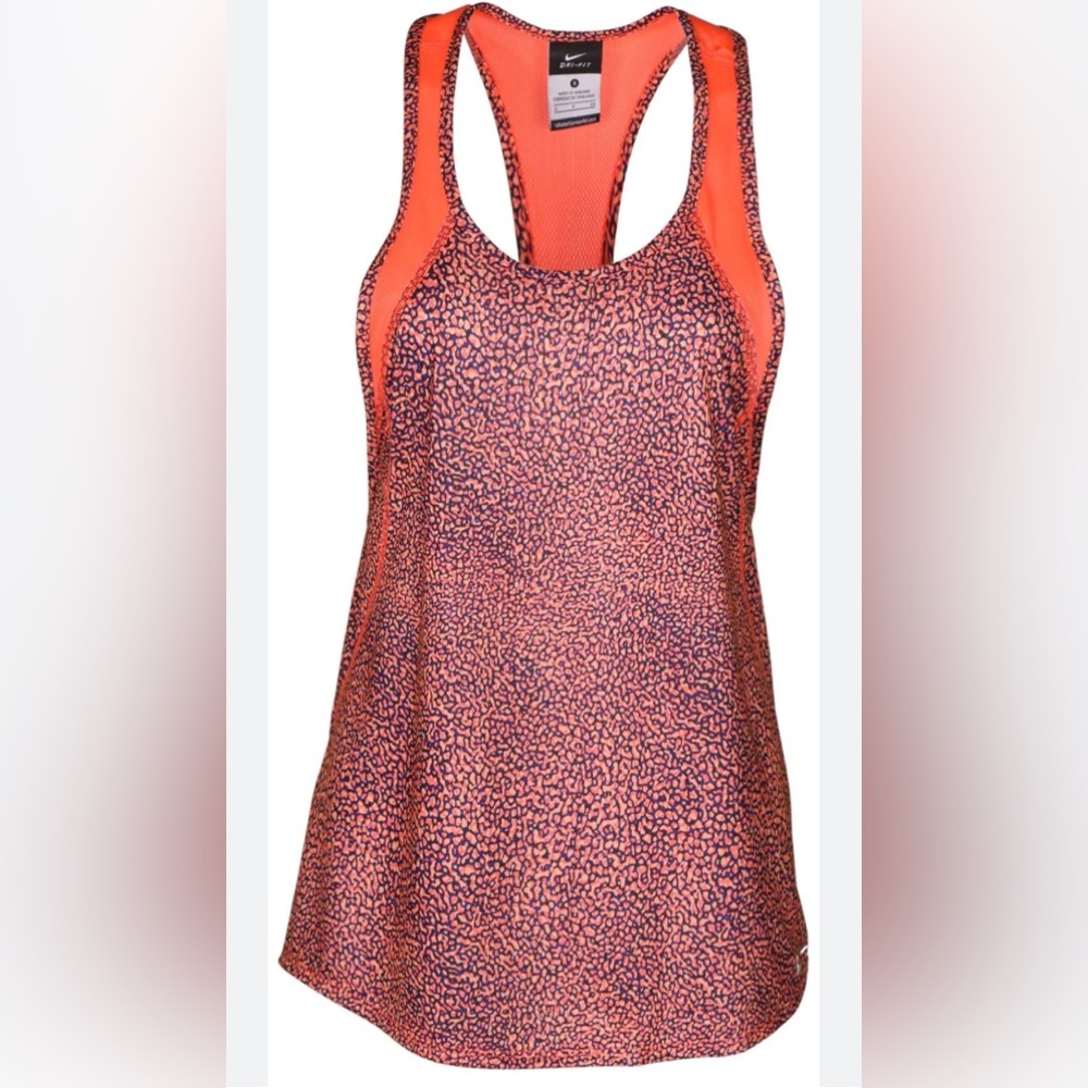 Nike Dri-FIT Printed Racerback Tank Top athletic for Running and Training XL